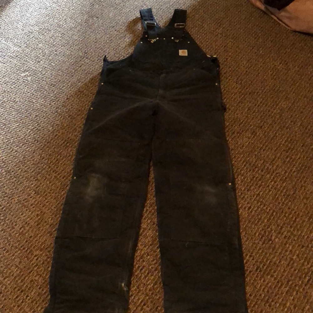 Insulated Carharrt bib overalls